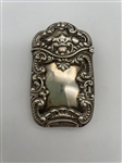 (3) Art Nouveau Sterling Silver Match Safes