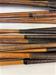 (21) Group of Wood Golf Clubs and Early Bag