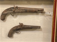 (2) Percussion Pistols Wall Hanger