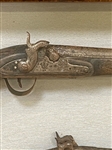 (2) Percussion Pistols Wall Hanger