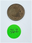 1940 United States New York Leonardo DaVinci Exhibition Token (#362)