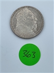 1932 Sweden 2 Kronor AU KM 805 Gustav V 300th Anniversary (#363)