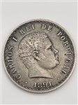 (3) Portugal 500 Reis .917 Silver Coins (#367)