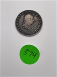1819 Mexico Spanish Colonial 8 Reales .903 Silver (#374)