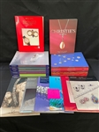 (24) Jewelry Auction Catalogs: Sothebys, Christies and Others