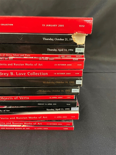 (71) Silver Auction Catalogs from Sotheby's and Christie's