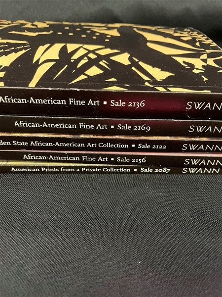 (5) Swann's African American Fine Art Auction Catalogs