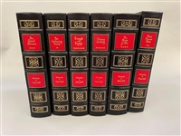 1989 Winston Churchill "The Second World War" 6 Volumes Easton Press