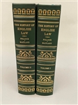 1982 Pollack, Bart, Maitland "The History of English Law" 2 Volumes Easton Press