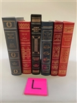 (6) Franklin Library Books: Benet, Cozzens, Adams, Flavin