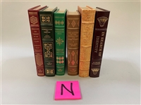 (6) Franklin Library Books: Mumford, Veblen, Carter, Anderson
