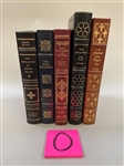 (5) Franklin Library Books: Adams, Washington Irving, Others