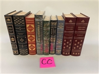 (9) Franklin Library, Easton Press Library Books