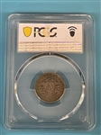 1883 Liberty Head Five Cents With Cents PCGS VF30