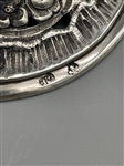 German Silver Hanau Bud Vase Possibly Wolf and Knell