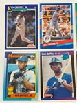 (10) Ken Griffey Jr. Baseball Cards