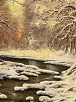 Joseph Dande (Hungary 1911-) Oil Painting