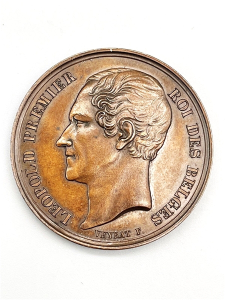 1850 Belgium Leopold First King of the Belgians by F. Veyrat
