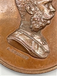 1873 Vienna Austria Franz Joseph I Bronze Medal