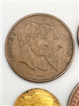 (4) Belgium Commemorative Medals