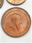 (4) Belgium Commemorative Medals