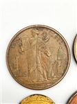 (4) Belgium Commemorative Medals
