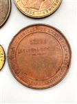 (4) Belgium Commemorative Medals