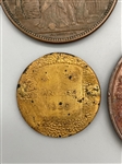 (4) Belgium Commemorative Medals