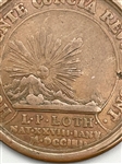 c.1750's France Leopold I and Elisabeth Charlotte Commemorative Medal