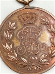 1918 Kingdom of Saxony Friederich August Portable III Medal