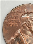 1897 Germany Prussia Bronze Medal Wilhelm Der Grosse Deutscher Von Preussen