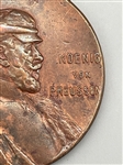 1897 Germany Prussia Bronze Medal Wilhelm Der Grosse Deutscher Von Preussen