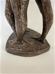 Austin Productions Metal Sculpture Embracing Couple 