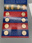 2007, 2008, 2009 US Mint Presidential $1 Uncirculated P & D Sets