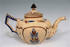 Quimper Faience Pottery Vintage Tea Set