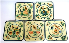 Ovington's Quimper France Plates 