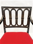 Single Sheraton Style Arm Chair