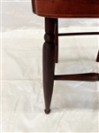 Single Rush Seat Ladder Back Arm Chair Circa 1870's