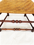 Single Shaker Ladderback Rush Seat Arm Chair