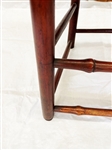 Single Shaker Ladderback Rush Seat Arm Chair