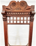 Victorian Walnut Carved Easel