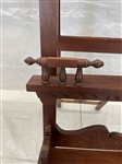 Victorian Walnut Carved Easel