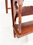 Victorian Walnut Carved Easel