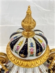 Sevres Manner Ormolu-Mounted Porcelain Lidded Floor Vase