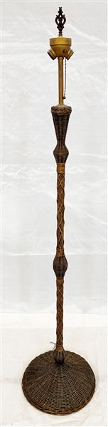 Wicker Floor Lamp