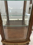French Louis XVI Style Vitrine With Ormolu Mounts