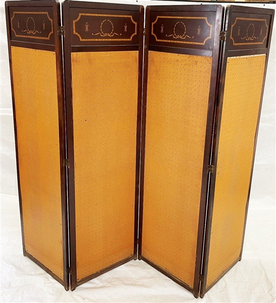 Four Panel Stenciled Top Screen