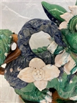 Chinese Sancai Glaze Foo Roof Tile