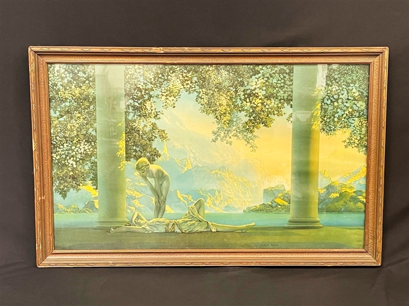 Maxfield Parrish Lithograph "Daybreak"
