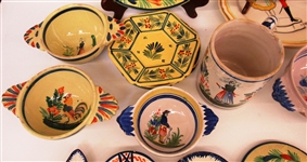Quimper Faience France Pottery Lot